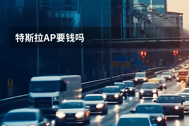 特斯拉AP要钱吗