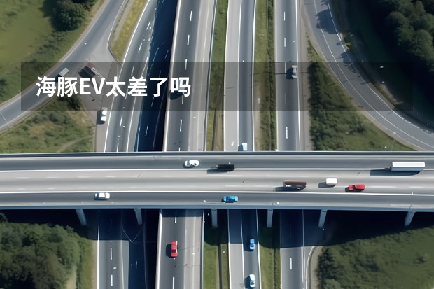 海豚EV太差了吗