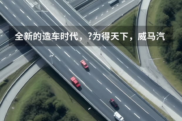 全新的造车时代，?为得天下，威马汽车也疯狂（新能源车接连涨价？这三款了解一下，实力过硬值得买）