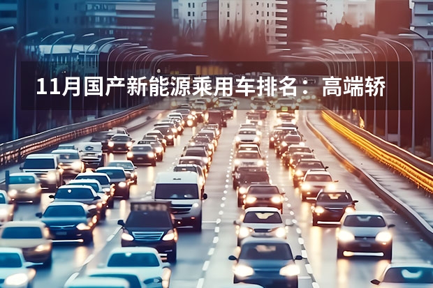 11月国产新能源乘用车排名：高端轿车成为新竞争热点 威马汽车：比销量更差的是 一个月内连续发生三起自燃事件