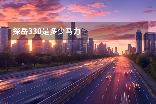 探岳330是多少马力