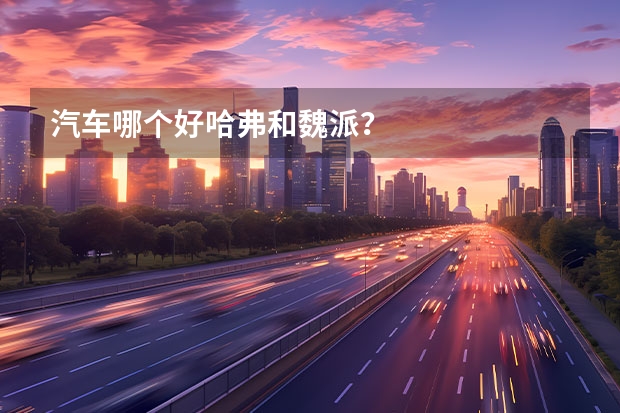 汽车哪个好哈弗和魏派?