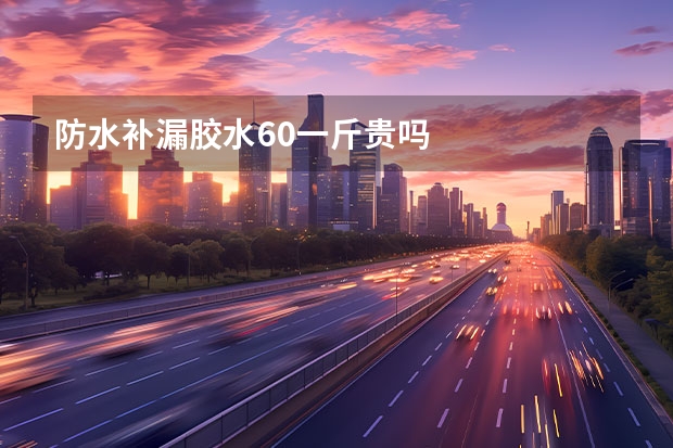 防水补漏胶水60一斤贵吗