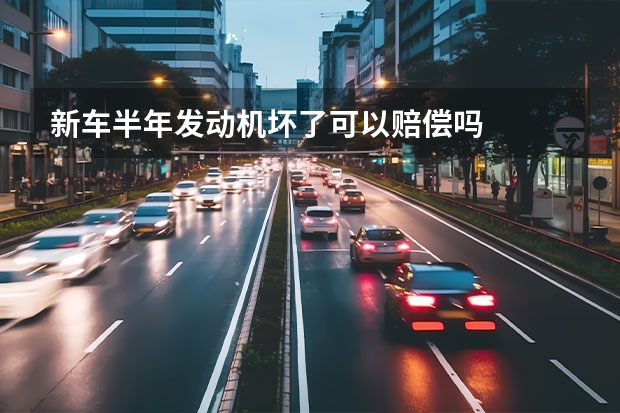 新车半年发动机坏了可以赔偿吗
