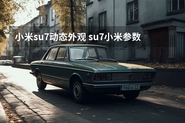 小米su7动态外观 su7小米参数详解