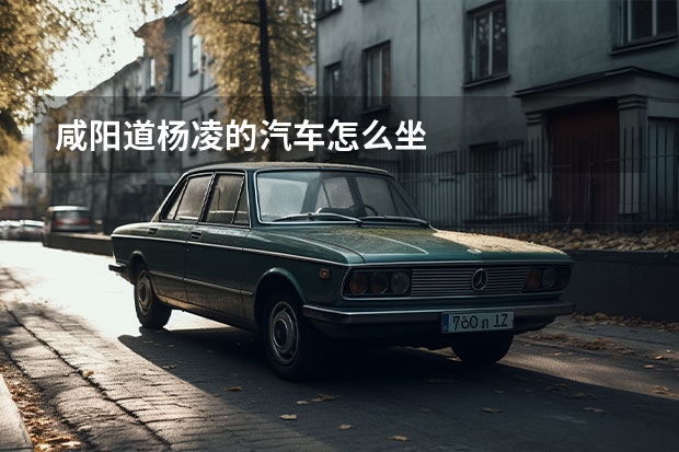 咸阳道杨凌的汽车怎么坐