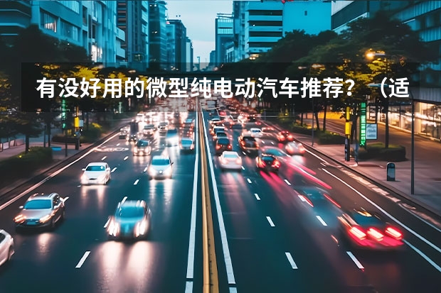 有没好用的微型纯电动汽车推荐？（适合女性带娃开的车推荐）