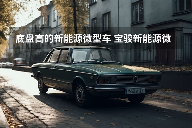 底盘高的新能源微型车 宝骏新能源微型车E100，4.98万起续航250km，值么？