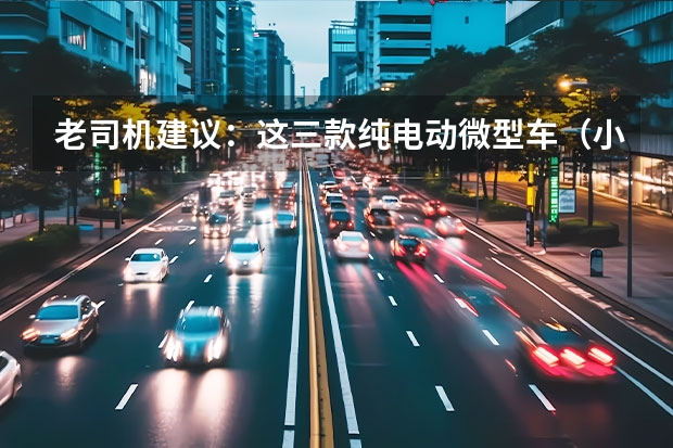老司机建议：这三款纯电动微型车（小巧灵活，好停车的三款纯电动微型车）