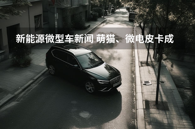 新能源微型车新闻 萌猫、微电皮卡成为主角？成都车展亮相新能源车型盘点