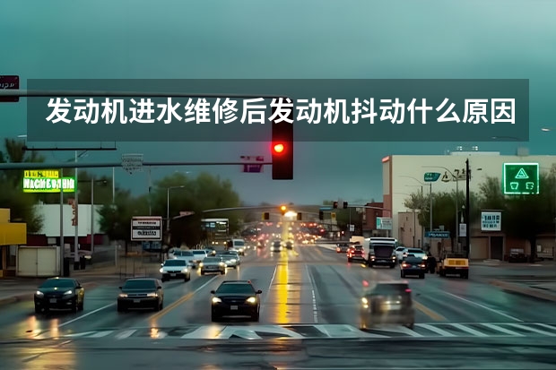 发动机进水维修后发动机抖动什么原因?