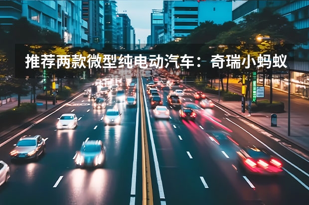 推荐两款微型纯电动汽车:奇瑞小蚂蚁 VS 比亚迪e1 级别是轻客,车身结构是货车,
