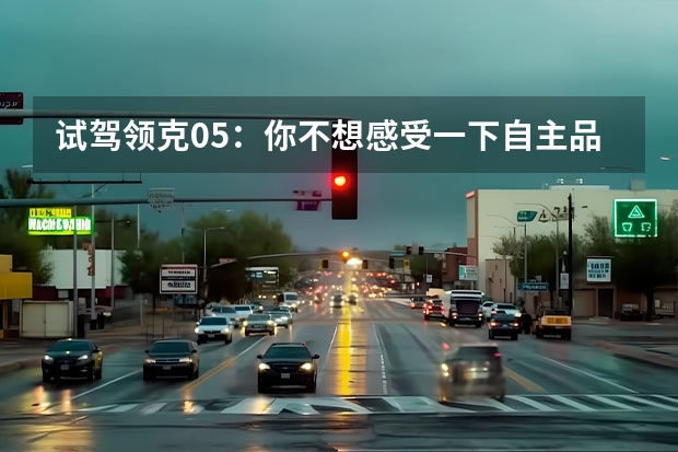 试驾领克05：你不想感受一下自主品牌燃油车的车机吗？