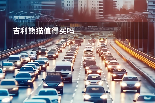 吉利熊猫值得买吗