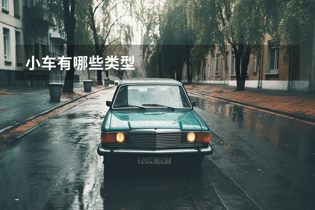 小车有哪些类型