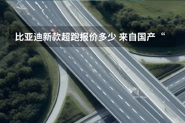 比亚迪新款超跑报价多少 来自国产“超跑”的逆袭！2.9秒破百，比亚迪汉将于6月份上市
