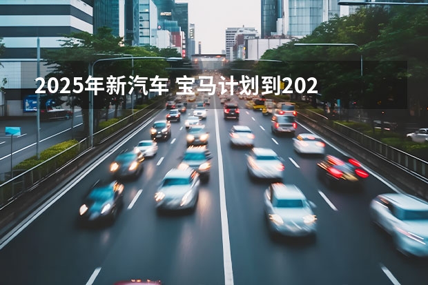 2025年新汽车 宝马计划到2025年将推9款新电动车，宝马iX1/3系纯电等