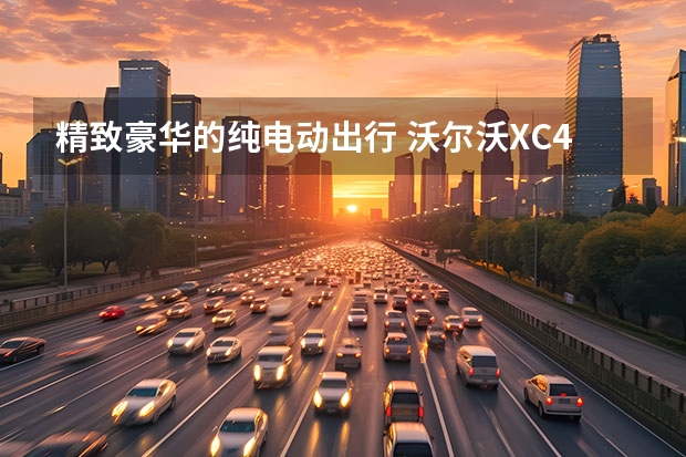 精致豪华的纯电动出行 沃尔沃XC40纯电动对比奥迪Q4 现车销售