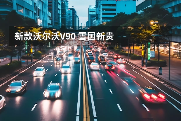 新款沃尔沃V90 雪国新贵