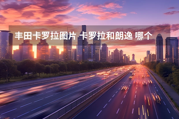 丰田卡罗拉图片 卡罗拉和朗逸 哪个好？