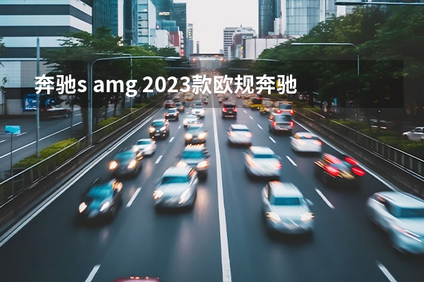 奔驰s amg 2023款欧规奔驰AMG SL43 2.0T提夫尼蓝白内