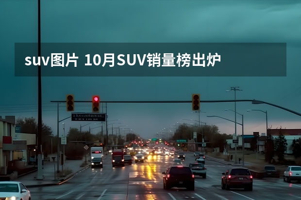 suv图片 10月SUV销量榜出炉