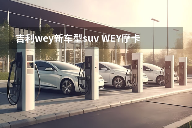 吉利wey新车型suv WEY摩卡对比吉利星越L，哪款汽车有宽敞的乘坐空间呢？