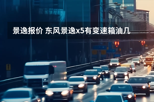 景逸报价 东风景逸x5有变速箱油几个滤芯