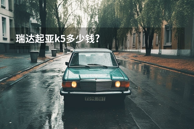 瑞达起亚k5多少钱?