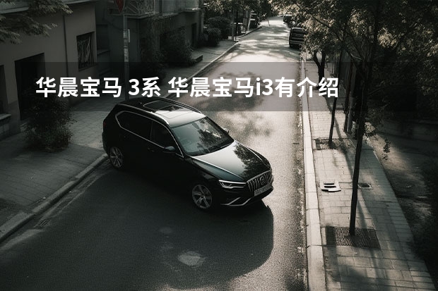华晨宝马 3系 华晨宝马i3有介绍吗