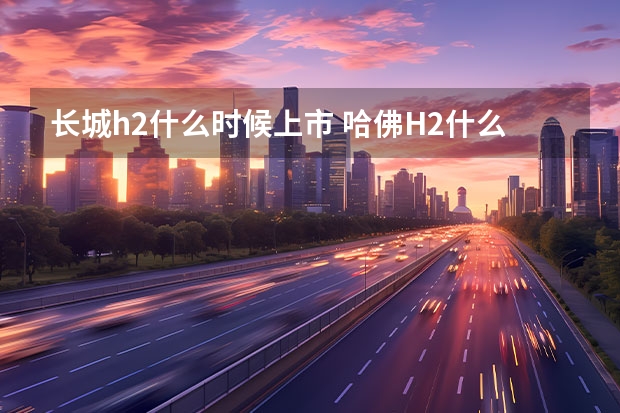 长城h2什么时候上市 哈佛H2什么时候上市，报价多少钱?