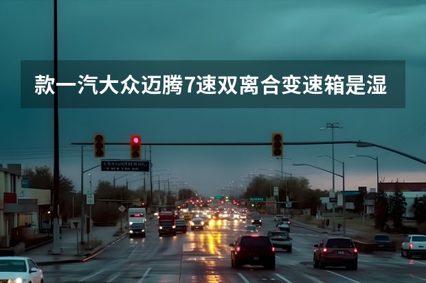 款一汽大众迈腾7速双离合变速箱是湿式的吗