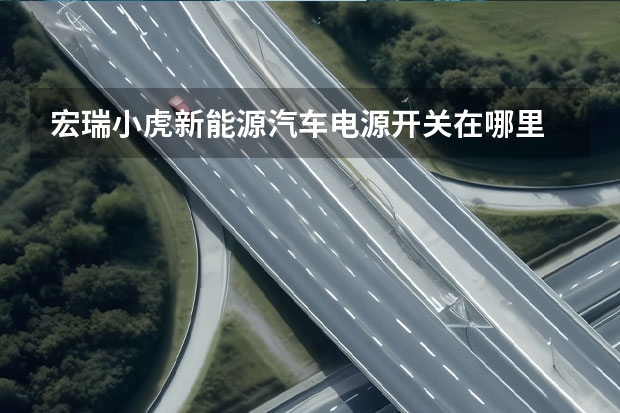 宏瑞小虎新能源汽车电源开关在哪里