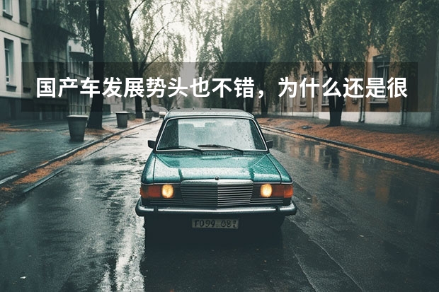 国产车发展势头也不错,为什么还是很少有人购买?