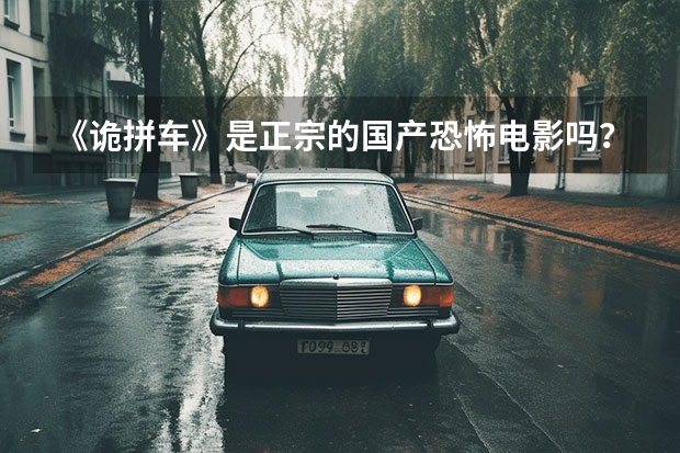 《诡拼车》是正宗的国产恐怖电影吗？